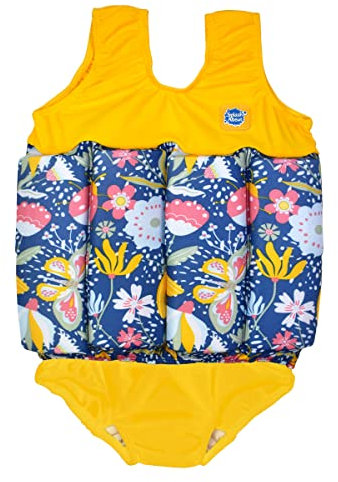 Splash About Niñas Traje Flotador con flotabilidad Ajustable, Ladybird, 2-4 años