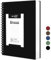 RETTACY A4-Notizbuch, Notizblock, Spiralbindung, 300 Seiten/150 Blatt zum Schreiben, 100 g/m² College-liniertes Papier, Retro-PVC-Einband, für Männer, Arbeit, Büro, Schule, 21,5 x 27,9 cm, Schwarz