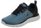 Skechers Track Broader, Zapatillas de Deporte Hombre, Blue Mesh Pu Black Trim, 39.5 EU