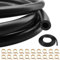 3m Fuel Pipe 8mm ID Fuel Line Set with 20 Hose Clamps for Car Tractor Motorcycle Small Engines