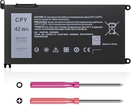 WDX0R Laptop Battery for Dell Inspiron 13 5368 5378 7368 7378, Inspiron 15 5565 5567 5568 5578 7560 7570 7579 7569 P58F, Inspiron 17 57 65 5767