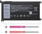 WDX0R Laptop-Akku für Dell Inspiron 13 5368 5378 7368 7378, Inspiron 15 5565 5567 5568 5578 7560 7570 7579