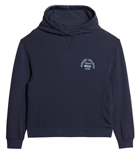 Superdry Damen Athletic Essentials Hoodie Kräftiges Marineblau 42