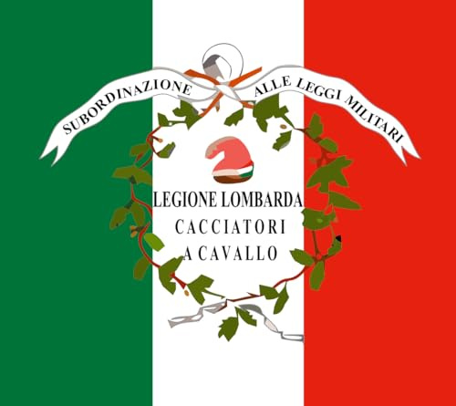 magFlags Bandera Large Estandarte de la Legión Lombarda | bandera