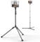 CAMBOFOTO Tablet stativ ständer,Höhenverstellbar bis 187cm Halter Stativ kompatibel mit iPhone/iPad/Android Phone,Stativ für Kamera