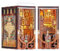 MiniCity Coin de Livres, Maison de poupée Miniature 3D, kit de Construction avec lumière LED