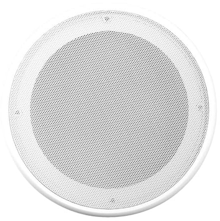 Mbiyhgta Rejilla de altavoz de techo - Rejilla redonda para altavoces de techo, cubierta de metal | Rejilla para altavoces de vehículo, protección de altavoz redonda para viajes, desplazamientos,