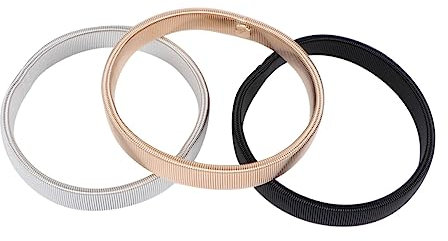 WOFASHPURET 3er Set Herren Dehnbares Armband Mode Armband Aus Federstahl Zufälliger Farbe Stilvolles Armlet Für änner Modisches Zubehör Für Jeden Anlass
