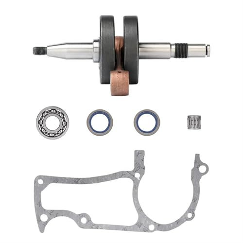 LALAL Kit de sello de aceite del cojinete del cigüeñal, biela y cigüeñal for piezas del motor de motosierra HUSQVARNA 365 372 XP