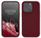kwmobile Handyhülle für iPhone 14 Pro Hülle, für iPhone 14 Pro Case - Hülle Silikon - kabelloses Laden - Rhabarber Rot
