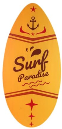 Zxpjkyu Kleines Skimboard Aus Holz für Kinder Anfänger Surfbrett Strandbrett Wassersport für Strand Und Pool