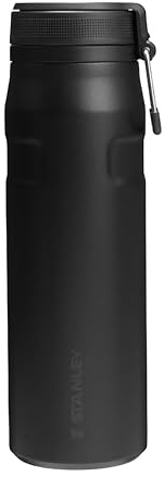 Stanley IceFlow Bottle Twist Flip 0.71L - Black 2.0 - Cold for 17 Hours - Iced for 4 Days - Dishwasher Safe - Recycled Stainless Steel - BPA Free - Double Wall Vacuum Insulation