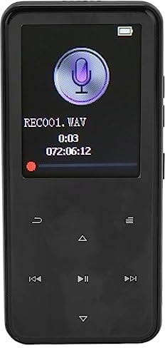 SUNGOOYUE Tragbarer MP3-Player mit 16 GB Speicher, 5.0, Metallgehäuse, HiFi-DAC, Touchscreen, UKW-Radio, E-Book-Unterstützung, Erweiterbar auf 256 GB (6,1 cm/2,4 Zoll)