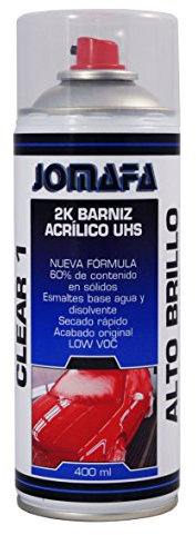 JOMAFA - 1k BARNIZ ACRILICO UHS 400ml ALTO BRILLO