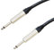 *TOUR GRADE* Jack to Jack Speaker Lead 2x2.5mm Conductor Size. Van Damme Mono Cable. Amp/Head to Cab (50cm)