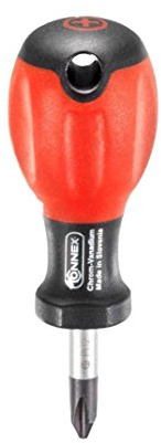 Connex cox352042 Vergaser-Schraubendreher, silber/rot/schwarz, Größe PH 2 25 mm