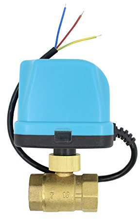 2 wege motorkugelhahn kugelventil elektrisch 12v 24v DC 2 wege ventil elektrisch 1/2 3/4 1 1-1/4 1-1/2 2 zoll (DC 24V, 1 zoll DN25)
