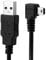 chenyang - Cable mini USB 2.0 a mini USB-B de 5 pines, cable de extensión de datos en ángulo recto de 90 grados 1,8 m