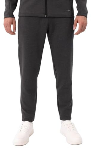 JAKO Herren Jogginghose Premium Basics, Anthrazit-Meliert, XL