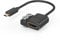 SMALLRIG Ultra Slim 4K Câble Adaptateur Micro Mâle vers Full Femelle 14 cm (D vers A) - 3021