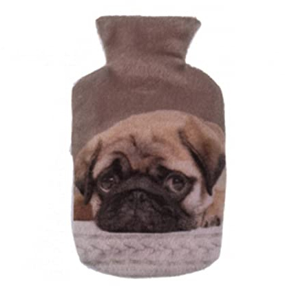 jameitop® 1 X Taschenwärmer Handwärmer MOPS - warme Finger mit mit Fleeceüberzug