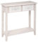 Atmosphera - Console Hina - Bois Blanchi - 2 tiroirs
