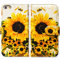 Bcov iPhone SE 3rd Case, Sunflower Bee Flip Phone Case Wallet Cover with Card Slot Holder Kickstand For iPhone SE 3th Gen/SE 2020/iPhone 8/iPhone 7