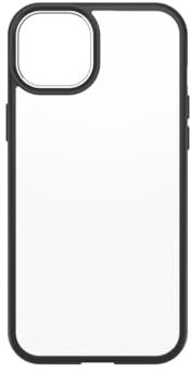 OtterBox React Series Case for iPhone 15 Plus/14 Plus, Shockproof, Drop proof, Ultra-Slim, Protective Thin Case, Tested to Military Standard, Clear/Black