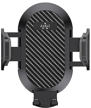 AzKel Support Voiture Telephone Support Telephone compacte Porte Telephone Voiture Ventouse Socle Telephone Voiture Rotation 360 Degrés Universel pour Tableau de Bord Voiture