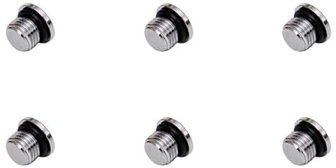Aposous 6 x Tauchen 1. Stufe Regler LP Niederdruck Port Plug Scuba Diving Ersatzteil