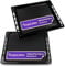 Viоks.pro Set 2x Backblech Tief Emailliert 45x37 cm / 445 x 375 mm Ersatz für Whirlpool Bauknecht 481241838128 & 481010539879 Tiefes Backblech Fettpfanne Backofen - Ofen Backblech Set & Baking Tray