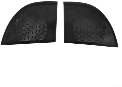 Advokingtap 1 paire de housses de haut-parleur stéréo de portière de voiture pour Mercedes Benz CL203 Classe C