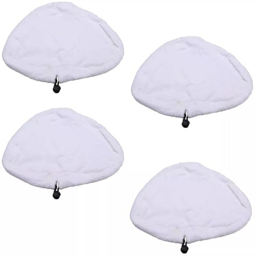 Masterpart Ovation Steam Mop Washable Mop Pads Pack Of 4 To Fit Ovation HOMHT110 13 In 1 Steam Cleaners