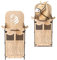 Hoofly Hobby Horse Stall - Praktisches Hobby Horse Zubehör mit Türen, Stauraum & Haken/Idealer Pferdestall Hobby Horsing Ständer 1 Pferd/Robuster Halter für 1 Hobby Horse Steckenpferd Stall Holz
