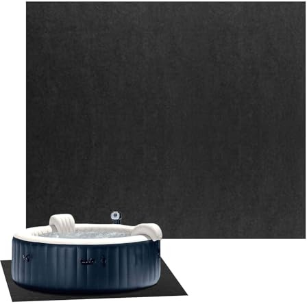 Aufblasbare -Badewannenmatte, aufblasbare -Badewannenmatte | Bodenmatte 200 x 228 cm - Absorbieren schützt den Pool vor der Badewanne