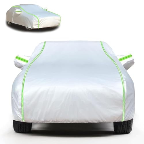 Autoabdeckung Outdoor für 𝖬𝖾𝗋𝖼𝖾𝖽𝖾𝗌-𝖡𝖾𝗇𝗓 SLK R171 2004-2010, Auto Autogarage Wasserdicht Auto Abdeckplane Vollgarage Winddicht Schneedicht UV-Schutz Garage Atmungsaktiv Regenfest(Silver)