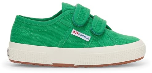 Superga - Kinder Sneaker 2750 Jstrap (28 EU) (Dunkel-Graugrün/Avorio)