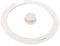 LOVIVER Tapa de Vidrio Universal para Ollas Y Sartenes, White L