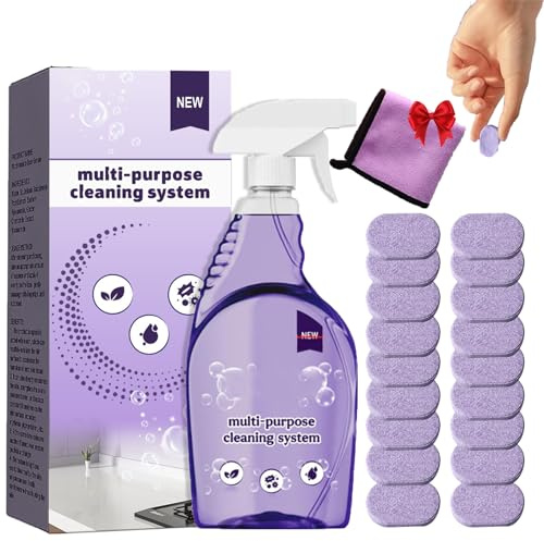 2025 Upgrade Dr. Clean Spray Backofenreiniger, Dr Clean Spray Reiniger Backofen, Allzweck-Reinigungsspray zur Sofortigen Fleckenentfernung, für Zuhause, Küche, Bad & Mehr (18 PCS)