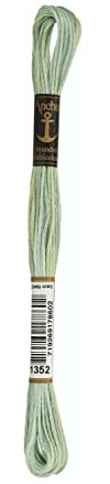 ANCHOR Sticktwist Multicolor, Running Length: 8M 1352 Embroidery Threads