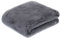 Brandsseller Felldecke Kuscheldecke Nerzfelloptik - 180 x 220 cm | 1450g - Anthrazit