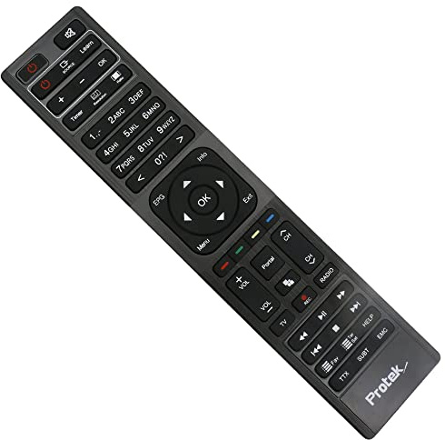 Original Fernbedienung für Anadol ECO 4K, Anadol COMBO 4K, Protek X1 4K, Protek X2 4K, Dinobot 4K, Dinobot 4K+ Plus, Axas HIS 4K Combo, Axas HIS 4K Combo+ Receiver - Ersatz Remote Control