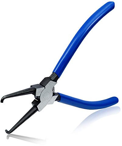 SPEEDWOX Pince de serrage pour tuyau de carburant de voiture de 17,8 cm - Pince de serrage pour filtre à carburant - Connecteur de tuyau à dégagement rapide Outil de retrait