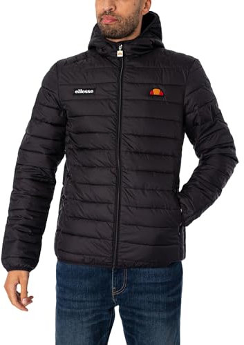 ellesse Men's Lombardy Padded Jacket, Anthracite, 3XL