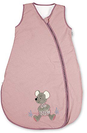 Sterntaler Sommer-Schlafsack für Kleinkinder, Maus Mabel, Reißverschluss, Größe: 90 cm, Rosa