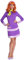 amscan Déguisement Daphne Warner Bros Scooby Doo pour femme Taille 36-38