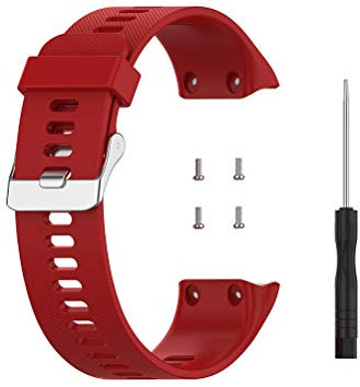 MeiLiu Silikon Ersatzband für Garmin Forerunner 35 / Forerunner 30 / ForeAthlete 35 J/Forerunner 35 J