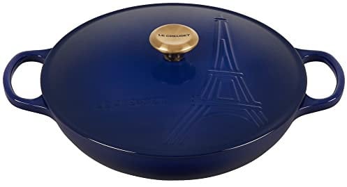 LE CREUSET Pan 30 cm Eiffel Tower Indigo