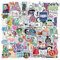 Student Science Laboratory Stickers for Laptop (100 PCS),Gift for Children Teens Adults Girl Boys,Physics Biology Experiment Stickers for Water Bottle,Vinyl Stickers for Dairy,Scrapbook,Skateboard