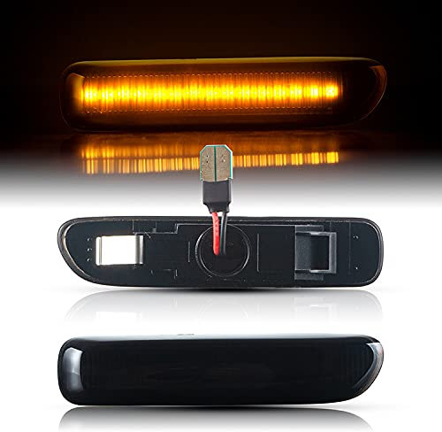 LED SEITENBLINKER passend für BMW 3er | E46 | Cabrio | Coupe | BJ 1999-2003 | SCHWARZ